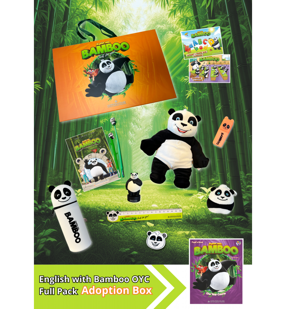English with Bamboo One Year Course Full Pack Adoption Box English with Bamboo One Year Course Full Pack Adoption Box